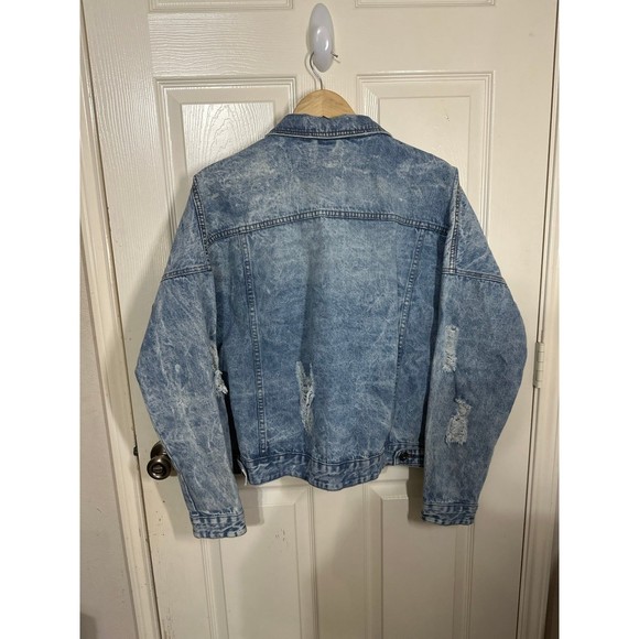 Urkool Denim Jean Jacket - Picture 5 of 6